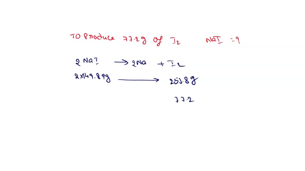 SOLVED When Lead(II) Nitrate Reacts With Sodium Iodide,, 46 OFF