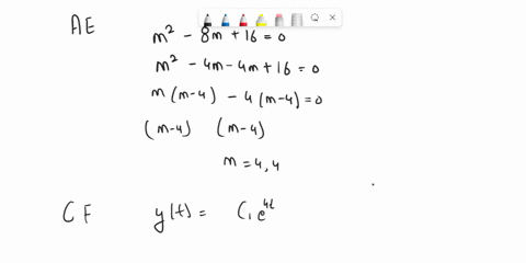 find-the-solution-yt-of-the-initial-value-problem-y-8y-16y-8-e2t-y0-3-y-0-2-45946