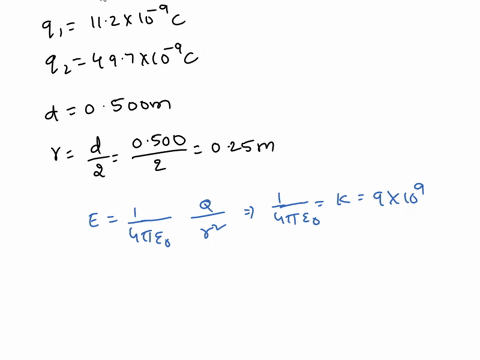 point-charges-of-112-nc-and-497-nc-are-placed-0500-m-apart-what-is-the-electric-field-halfway-between-them-indicate-direction-by-a-positive-or-a-negative-value-keep-in-mind-that-a-positive-v-25791