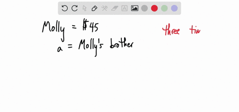molly-has-45-in-her-wallet-which-is-3-times-as-much-money-as-her-brother-has-write-an-equation-to-represent-this-situation-where-a-represents-the-amount-of-money-mollys-brother-has-76128
