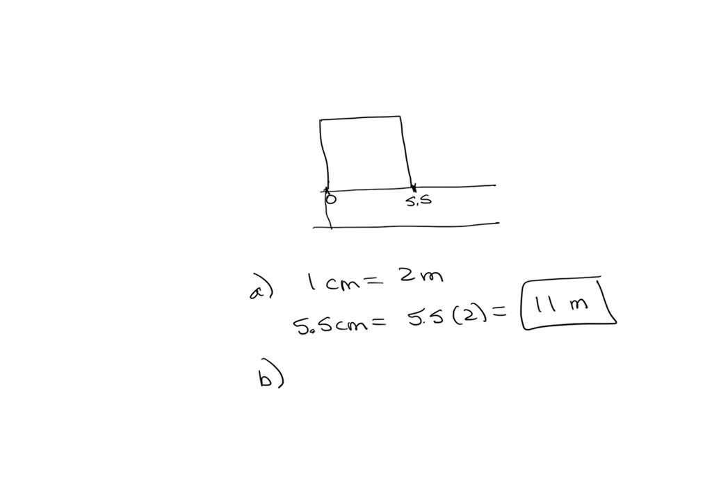 solved-in-the-scale-drawing-below-1-cm-represents-2-m-a-what-is-the