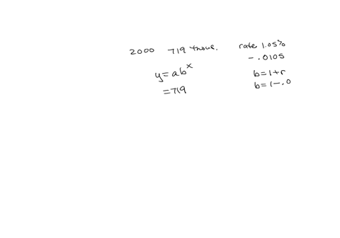 suppose-in-the-year-2000-a-city-has-population-719-thousand-and-is-declining-at-a-rate-of-105-peryear-estimate-the-year-r-when-the-population-is-530-thousand-assuming-the-decline-in-populati-25037