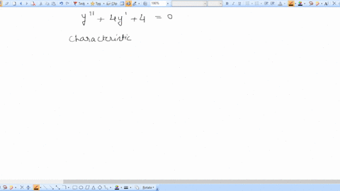 find-general-solution-to-the-following-differential-equation-y-4y-4y-0-you-may-take-t-to-be-the-independent-variable-93218
