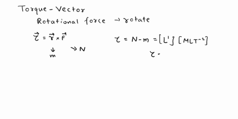 the-work-done-by-a-force-is-the-product-of-force-and-distance-the-torque-due-to-a-force-is-the-product-of-force-and-distance-does-this-mean-that-torque-and-work-are-equivalent-explain-72191
