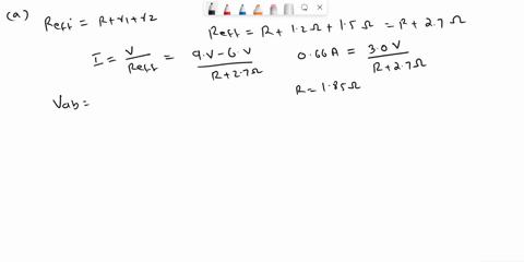 the-current-in-the-figure-below-is-066-let-the-internal-resistance-of-battery-be-r1-12-n-and-the-internal-resistance-of-battery-be-r2-15-0-60-v-90-v-batlery-ballery-2-find-the-voltage-drop-v-62632