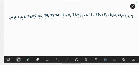 for-the-given-data-given-in-stem-and-leaf-display-form-find-the-inter-quartile-range-2-0-3-3-4-5-6-7-8-8-3-11344-6-6-7-8-4-1-2-2-3-12-34-28-31-60266