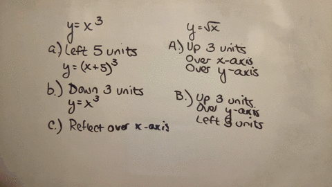 question-1-use-transformation-to-find-the-equation-of-the-following-graphs-question-2-write-the-function-whose-graph-is-the-graph-ofy-x_-but-is-shifted-t0-the-left-5-units_-b-shifted-down-3-78514