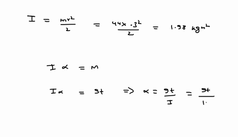 part-a-the-44-kg-disk-is-subjected-to-the-couple-moment-of-m9t-nmwhere-t-is-in-seconds-figure-1-determine-the-angular-velocity-of-the-disk-when-t-5-s-starting-from-rest-express-your-answer-t-06607