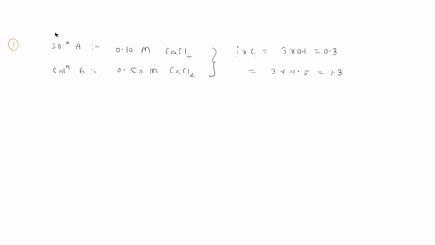 a-semipermeable-membrane-separates-two-aqueous-solutions-at-20-c-for-each-of-the-cases-determine-the-direction-if-any-of-the-net-flow-of-water-assume-i0-dissociation-for-electrolytes-meaning-51284
