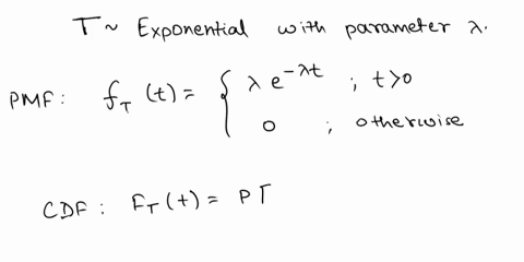 it-can-be-shown-that-discrete-geometric-distribution-converges-to-the-continuous-exponential-distribution-think-about-the-following-process-let-t-be-an-exponential-random-variable-with-param-00812