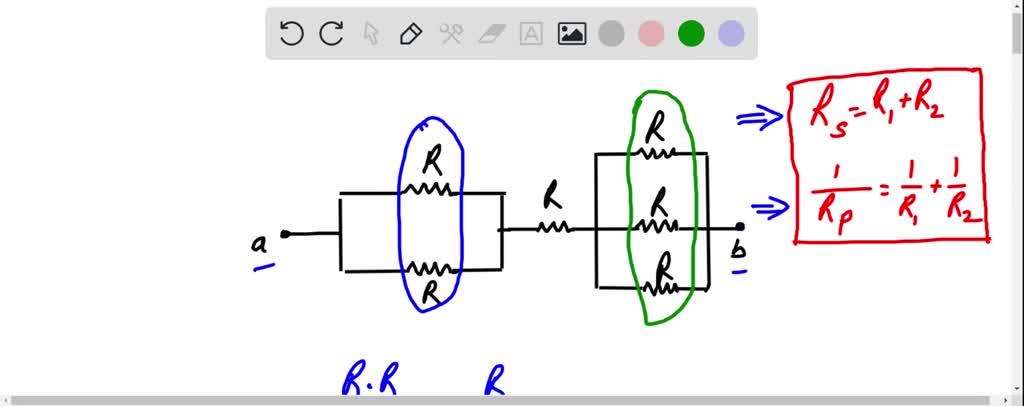 SOLVED: 'The Figure Below Shows Combination Of Six Resistors With ...