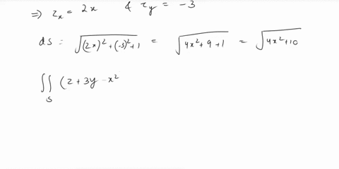 1-evaluate-the-surface-integral-a-20-pts-jl-3y-ras-s-is-the-portion-of-22-3yx-that-lies-above-the-triangle-with-vertices-00-20-and-2-4-b-20-pts-ji-ds-s-is-the-portion-of-the-cylinder-y-2-4-t-79885