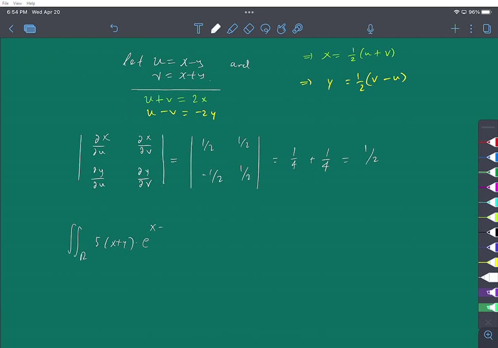 solved-evaluate-the-integral-by-making-an-appropriate-change-of