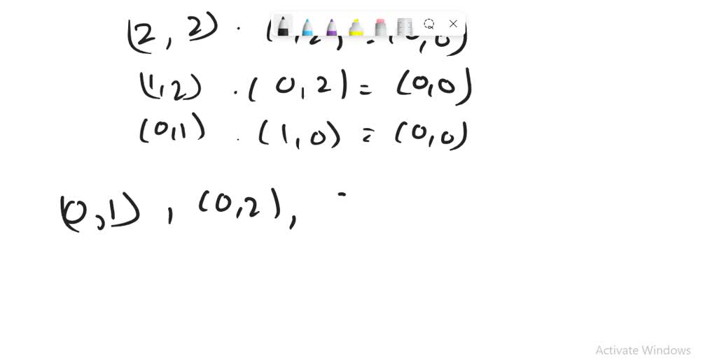 SOLVED: Show that every nonzero element of Zn is a unit or a zero-divisor.