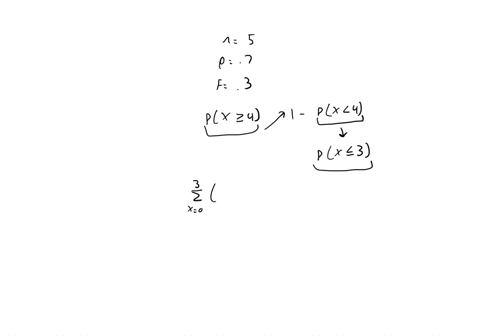 in-the-exercise-x-is-a-binomial-variable-with-n-5-and-p-07-compute-the-given-probability-check-your-answer-using-technology-hint-see-example-2-round-your-answer-to-five-decimal-places-px-4-60216