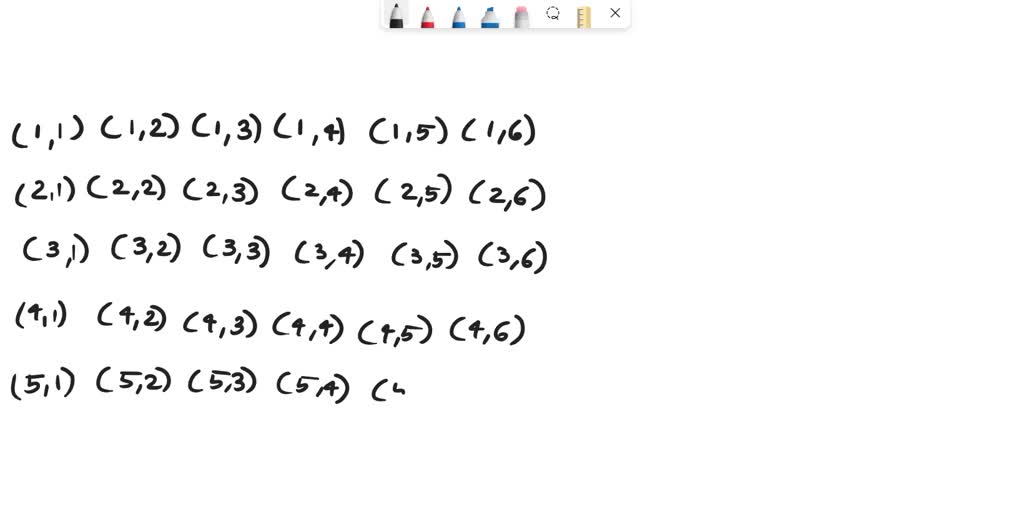 SOLVED a two sided coin is flipped and a six sided die is rolled die