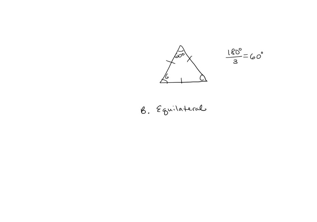 SOLVED: Classify each triangle by its side lengths and angle ...