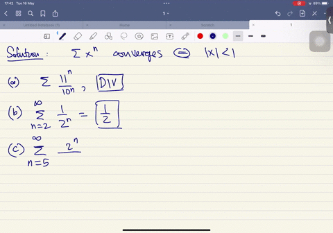 at-least-one-of-the-answers-above-is-not-correct-point-the-following-series-are-geometric-series-or-a-sum-of-two-geometric-series_-determine-whether-each-series-converges-or-not-for-the-seri-80082