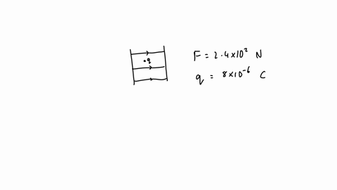 two-large-parallel-conducting-plates-carry-equal-and-opposite-charges-and-are-separated-by-5-cm-an-8-c-point-charge-placed-between-them-experiences-a-force-of-24-x-10-2i-n-find-the-potential-differenc