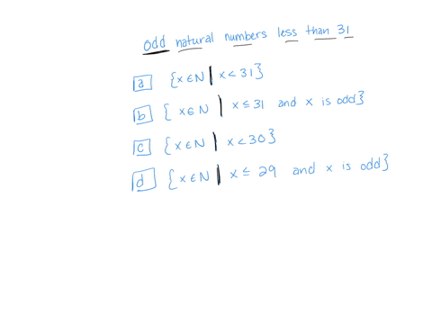 question-3-write-the-set-as-indicated_-write-the-odd-natural-numbers-less-than-31-using-set-l-builder-notation-xe-nix-31-xe-nix-31-and-x-is-odd-xe-nix-30-xe-nix-29-and-x-is-odd-36723