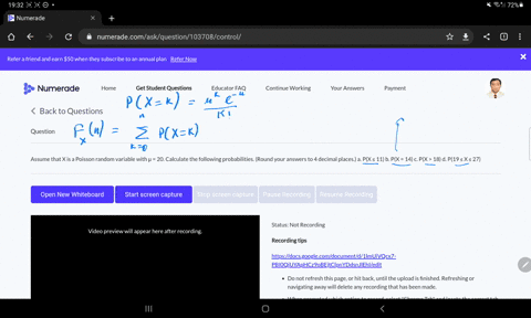 assume-that-x-is-a-poisson-random-variable-with-20-calculate-the-following-probabilities-round-your-answers-to-4-decimal-places-a-px-11-b-px-14-c-px-18-d-p19-x-27-84104