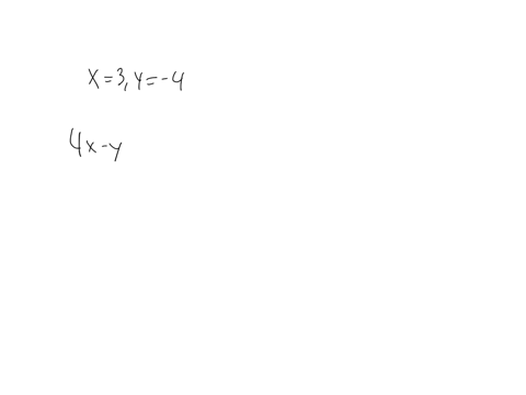 evaluate-the-expression-when-x3-and-y-4-4x-y