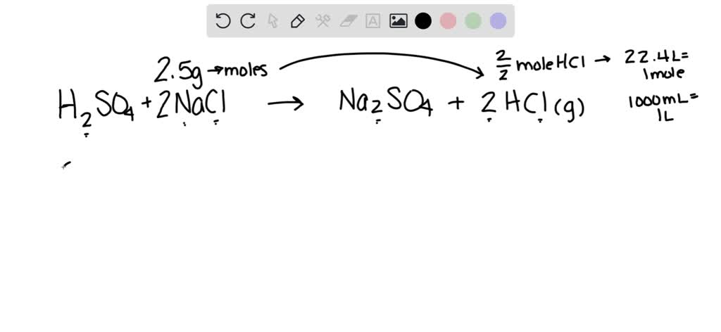 sulfuric-acid-reacts-with-sodium-chloride-to-form-aqu-solvedlib