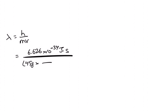 what-is-the-de-broglie-wavelength-in-meters-of-a-45-g-golf-ball-traveling-at-72-ms-66738