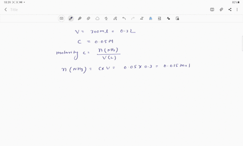 300-ml-of-005-m-ammonia-solution-where-the-density-of-the-solution-is-088-gml-what-is-the-number-of-moles-of-ammoniawhat-is-the-weight-in-grams-of-ammoniawhat-is-the-molality-of-the-solution-30197