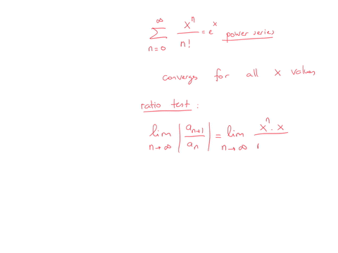 a-for-what-values-of-x-is-sum_n0infty-fracxnn-convergent-x-geq-0-x0-for-all-x-none-x-leq-0-b-what-conclusion-can-be-drawn-about-lim-_n-rightarrow-infty-fracxnn-lim-_n-rightarrow-infty-xn-n0-only-for-x