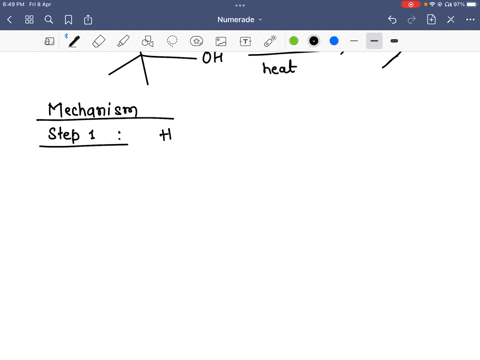 what-is-the-first-step-in-the-mechanism-for-the-reaction-shown-below-oh-hzso4-heat-the-loss-of-oh-to-form-a-carbocation-b_-the-protonation-of-the-hydroxyl-group-c-the-loss-of-the-proton-from-34223