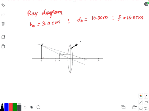 10-draw-a-ray-diagram-for-a-30-cm-tall-object-placed-100-cm-from-a-converging-lens-having-a-focal-length-of-150-cm-71984