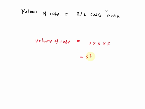 the-volume-of-a-cube-is-216-cubic-inches-what-is-the-length-of-each-side-of-the-cube-97782