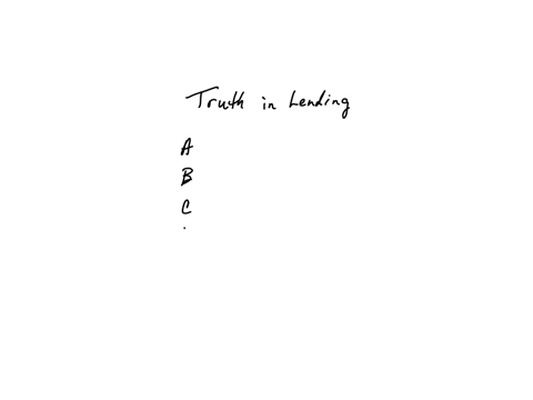 the-primary-purpose-of-truth-in-lending-is-to-a-disclose-the-true-costs-of-obtaining-credit-b-disclose-the-true-costs-of-only-an-fha-loan-c-control-the-true-costs-to-close-a-transaction-d-control-inte