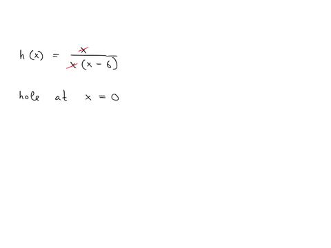 find-the-vertical-asymptotes-if-any-and-the-values-of-x-corresponding-to-holes-if-any-of-the-graph-of-the-rational-function-hxfracxxx-6-select-the-correct-choice-below-and-if-necessary-fill-in-the-ans