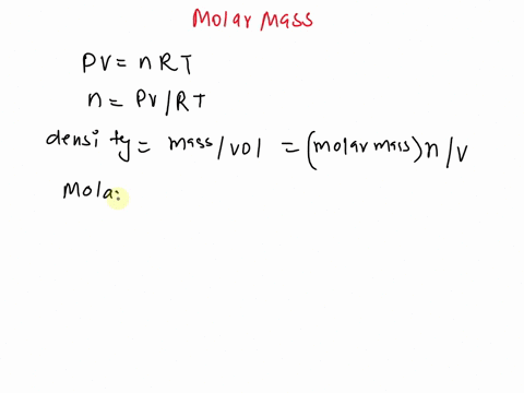 what-is-the-molar-mass-of-a-gas-which-has-a-density-of-665-gl-at-25c-and-100-atm-11725