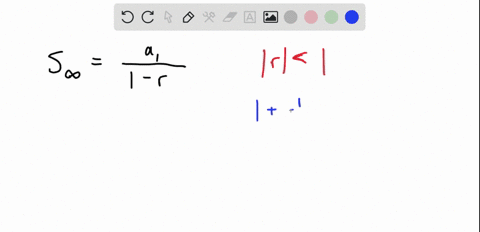 determine-whether-the-infinite-geometric-series-converges-or-diverges-if-it-converges-find-its-sum-select-the-correct-choice-below-and-fill-in-any-answer-boxes-within-your-choice-the-series-77331