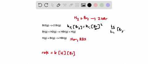 the-reaction-br2g-h2g-2-hbrg-proceeds-through-the-following-mechanism-br2g-2-brg-brg-h2g-hbrg-hg-hg-br2g-hbr2g-brg-what-would-the-rate-law-be-if-the-third-step-of-this-mechanism-were-rate-de-65749