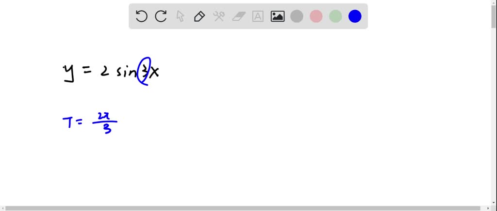 what is the period of the function y=2sin x