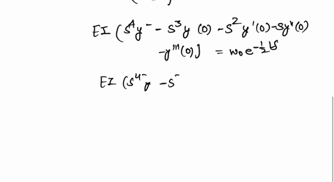 a-uniform-beam-of-length-carries-a-concentrated-load-wo-at-x-2-see-the-figure-below_-beam-embedded-at-its-left-end-and-free-at-its-nght-end-use-the-laplace-transform-to-solve-the-differentia-07563