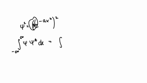 normalize-the-wavefunction-e-ax2-in-the-range-of-x-with-a-0-95929