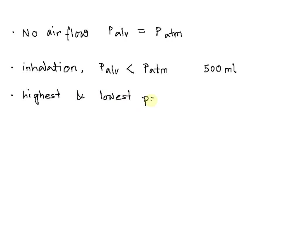 SOLVED At the Alveolar level, the percent of total composition and