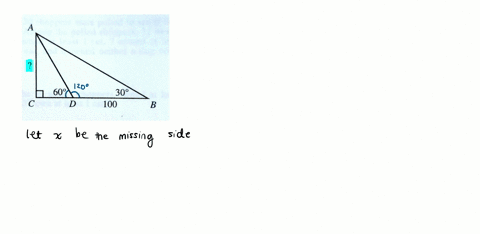 3-in-the-figure-shown-below-acb-is-a-right-triangle-with-a-right-angle-at-c-point-d-is-on-bc-madc-60-mabc-30-and-bd-100-feet-what-is-the-length-in-feet-of-ac-a-50-a-100-b-3-200-c-3-d-503-60-65109