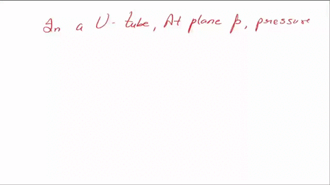 5-equal-volumes-of-two-fluids-are-added-to-the-u-shaped-pipe-as-shown-in-figure-cq95-the-pipe-is-open-at-both-ends-and-the-fluids-come-to-equilibrium-without-mixing-a-which-fluid-has-the-hig-36613