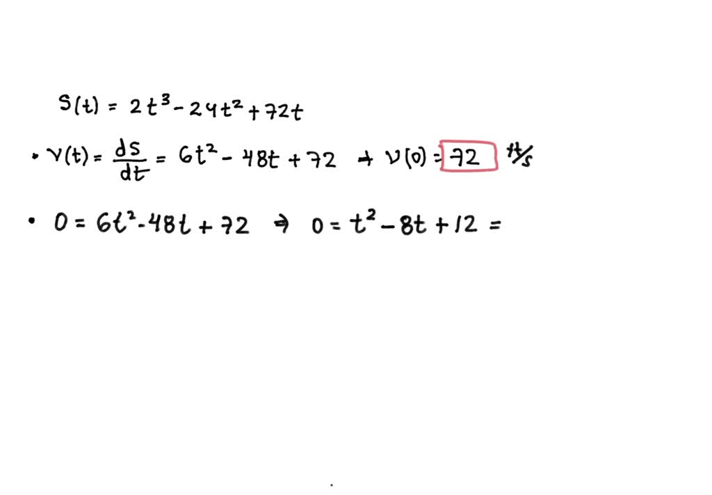 solved-a-particle-moves-along-a-straight-line-and-its-position-at-time