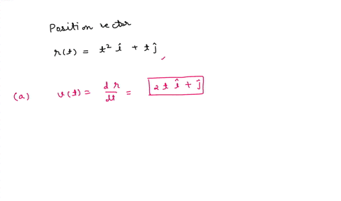 the-position-vector-describes-the-path-of-an-object-moving-in-the-xy-plane-position-vector-point-rt-t2i-tj-4-2-find-the-velocity-vector-speed-and-acceleration-vector-of-the-object-vt-st-b-ev-74532