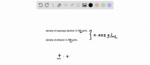 the-chemist-in-example-114-did-some-further-experiments-she-found-that-the-pipet-used-to-measure-the-volume-of-the-liquid-is-accurate-to-pm-003-mathrmcm3-the-mass-measurement-is-accurate-to-pm-0002-g-