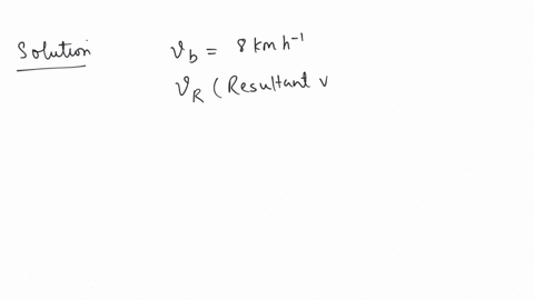 a-boat-is-sent-across-a-river-with-a-velocity-of-8-km-h1-if-the-resultant-velocity-of-boat-is-10-km-h1-then-the-velocity-of-the-river-is