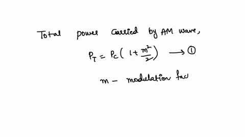the-antenna-current-of-an-am-transmitter-is-8a-when-only-the-carrier-is-sent-but-it-increases-to-893-a-when-the-carrier-is-modulated-by-single-sine-wave-find-the-percentage-modulation