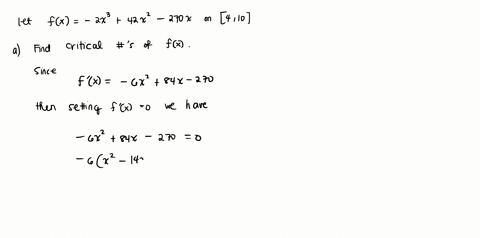 use-the-given-function-and-the-given-interval-to-complete-parts-a-and-b-f-2x342x2-270x-on-410-a-determine-the-absolute-extreme-values-of-f-on-the-given-interval-when-they-exist-b-use-a-graphing-utilit